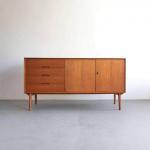 Wilhelm Renz Teak Sideboard, Mid-century