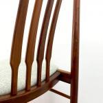 Teak Esszimmerstühle, 60er Jahre, Designklassiker