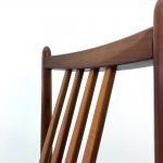 4er Set Teakholz Stühle, 60er Jahre, Designklasskier