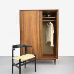 Vintage Schrank, Teak-Garderobe