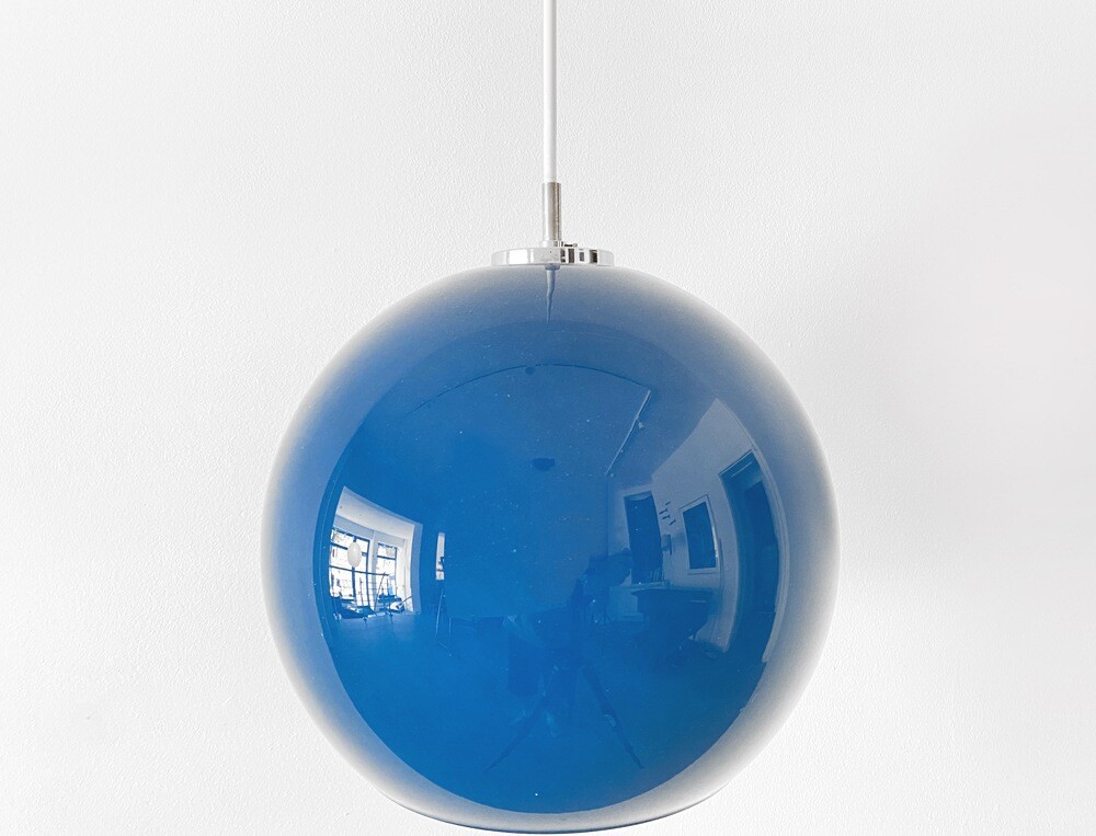 elstock Schaufenster - DECOR A BLUE 25W 240V E27 Deko-Glühlampe A60 blau
