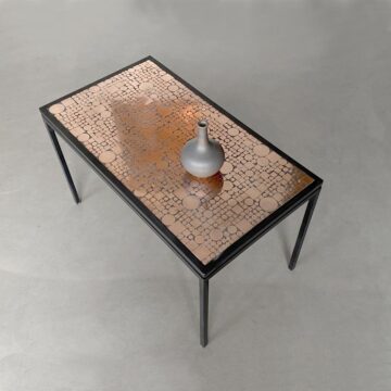 Hirche Rosenthal Kupfer Tisch, ickestore