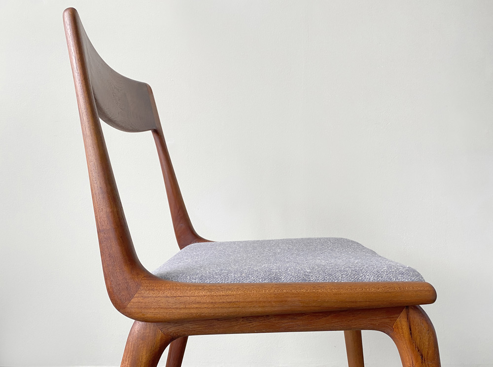 Alfred Christensen Teak Stühle, Modell 370