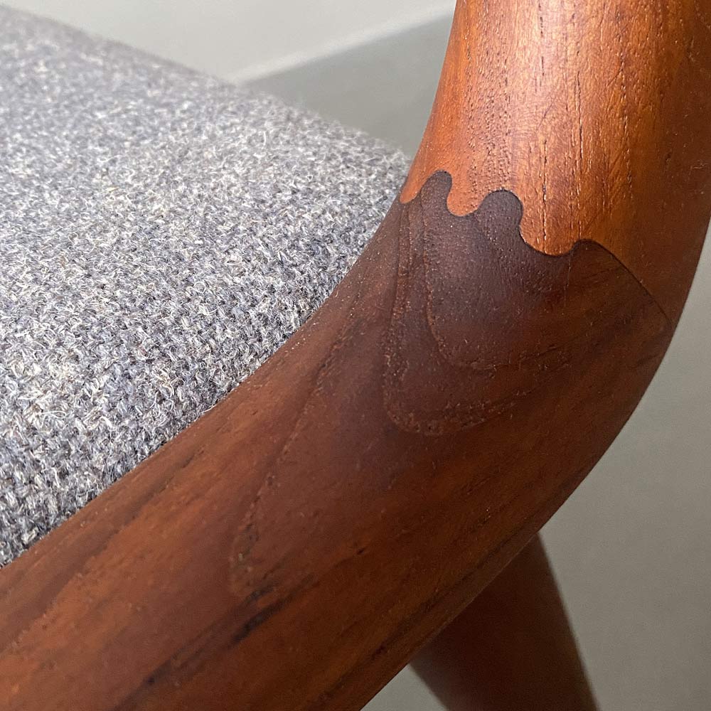 Set Wohnzimmerstühle, Mid-century, Boomerang