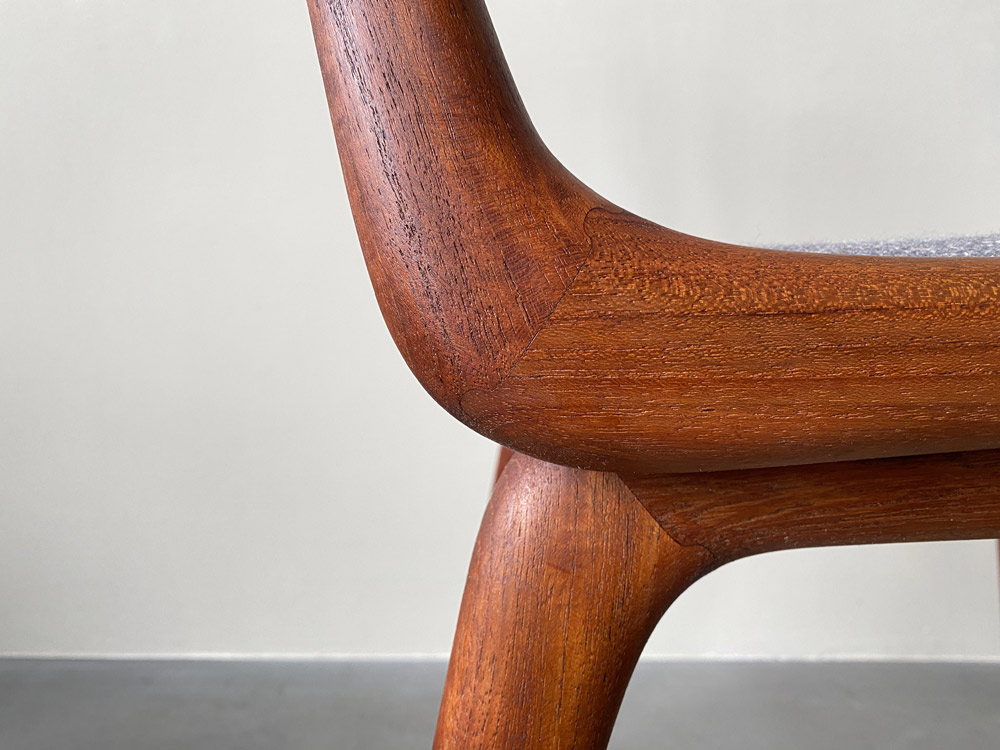 Set Wohnzimmerstühle, Mid-century, Boomerang