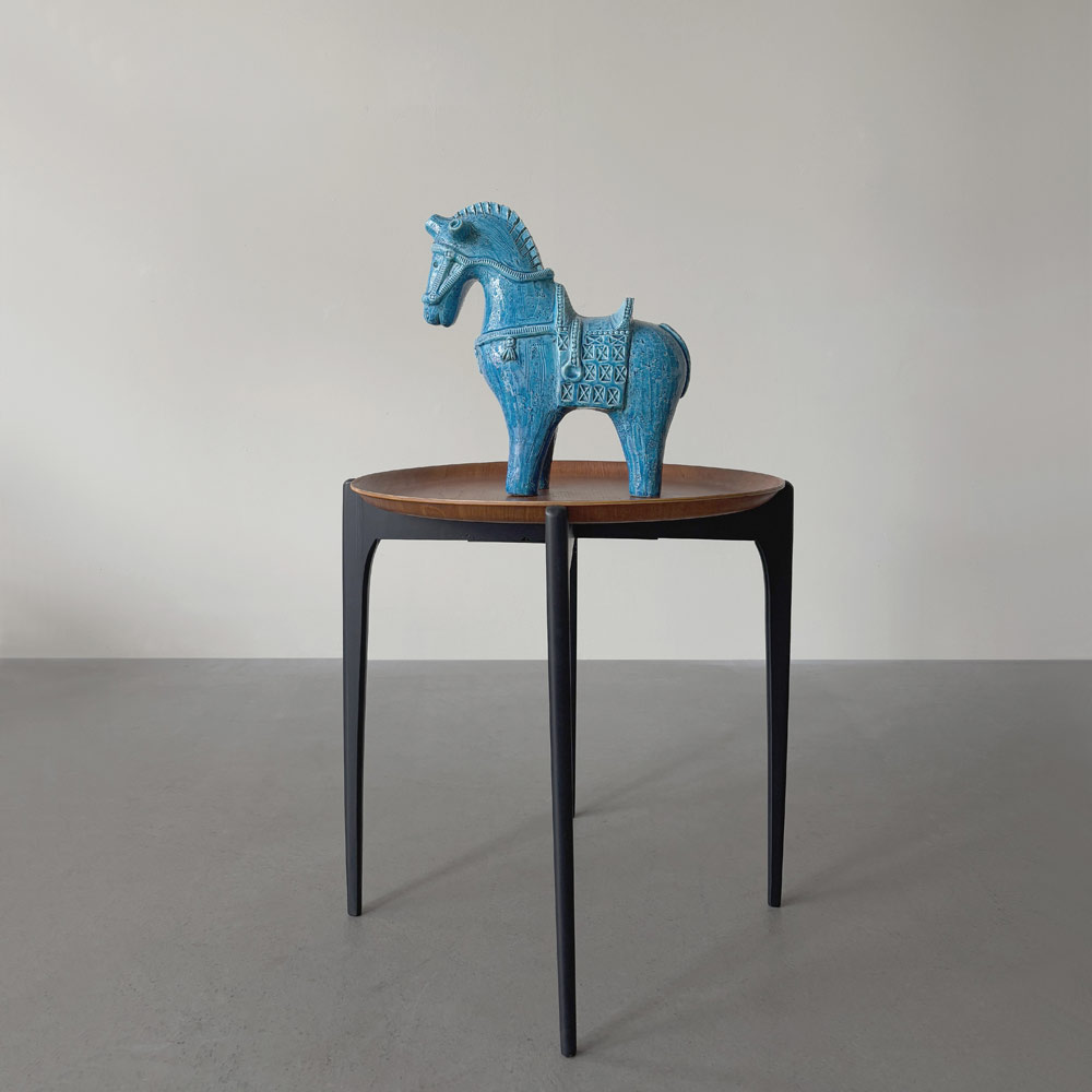 Keramik Pferd Bitossi, Vintage