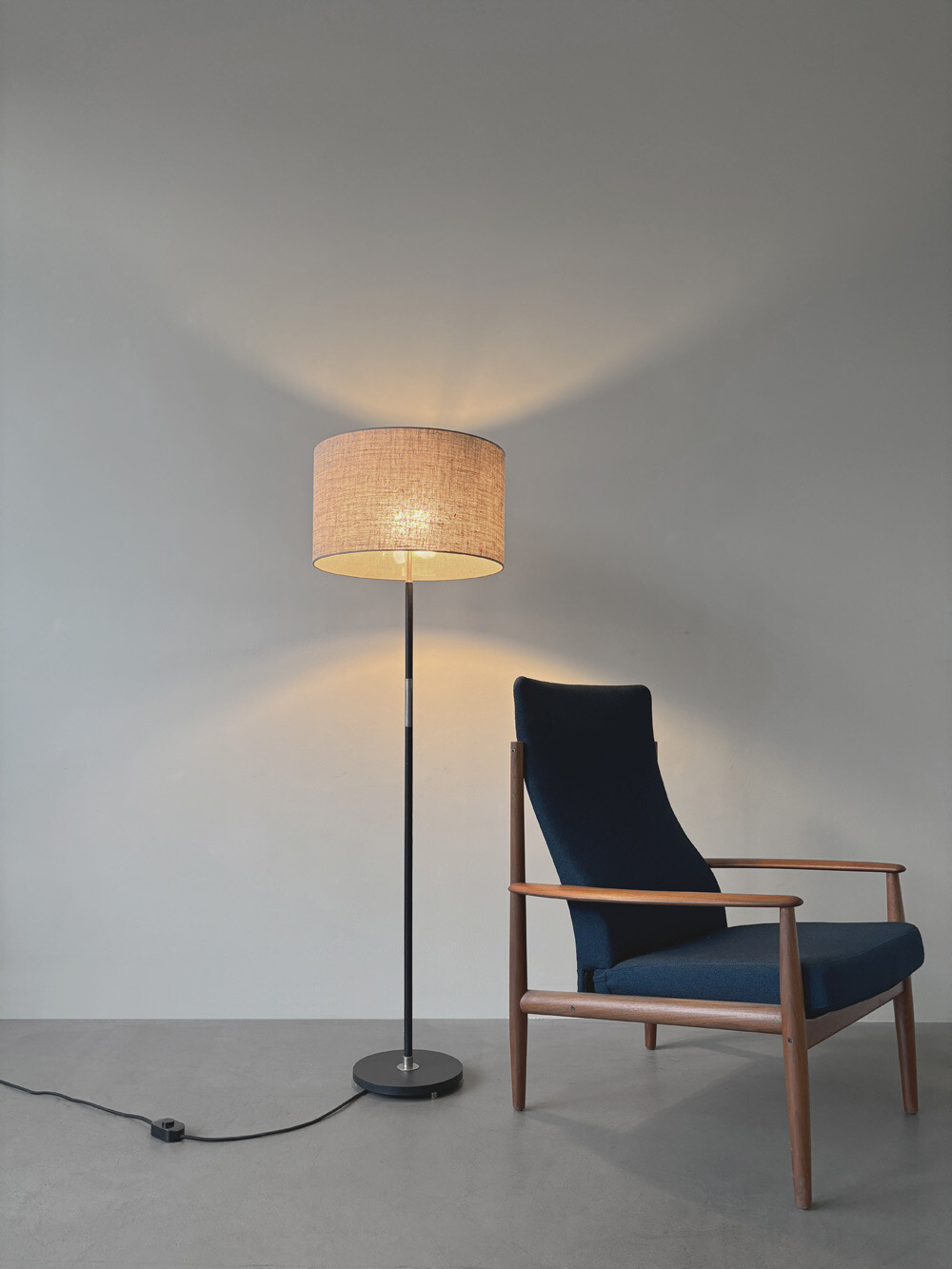 Leuchte restauriert, Deutschland, Vintage