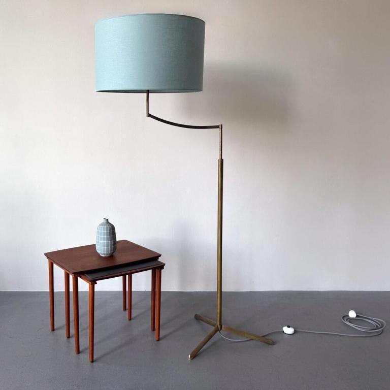 Stehlampe Messing Vintage