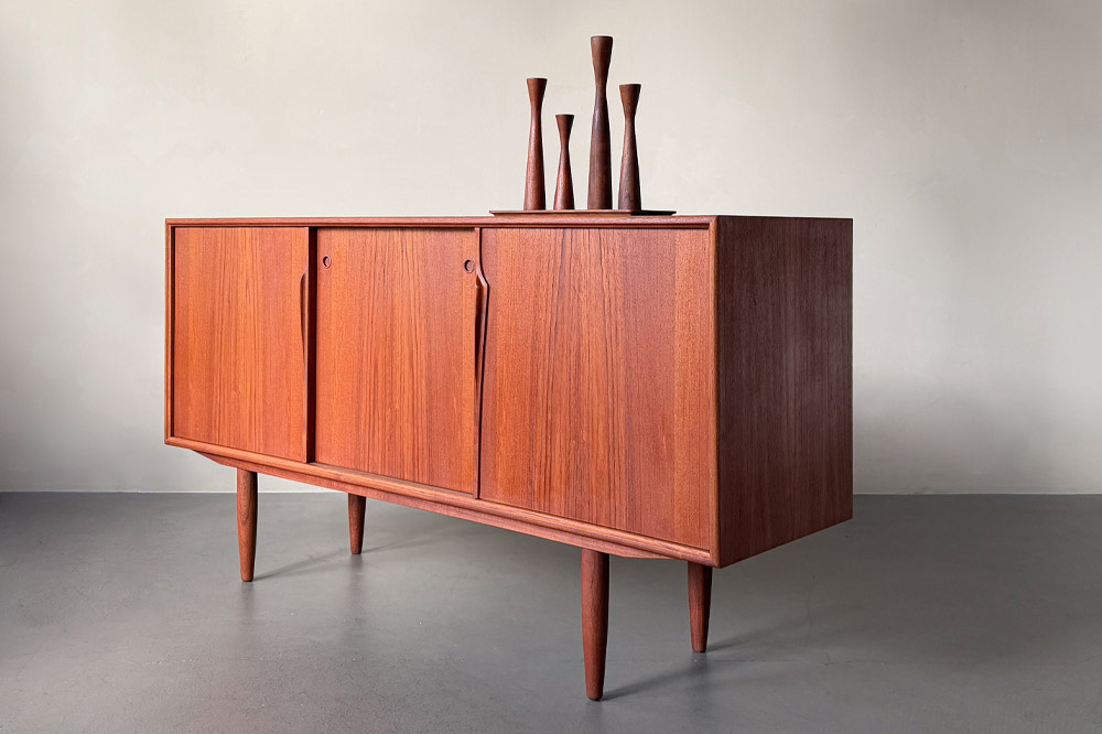 Schiebetüren, Sideboard, Teak, Vintage