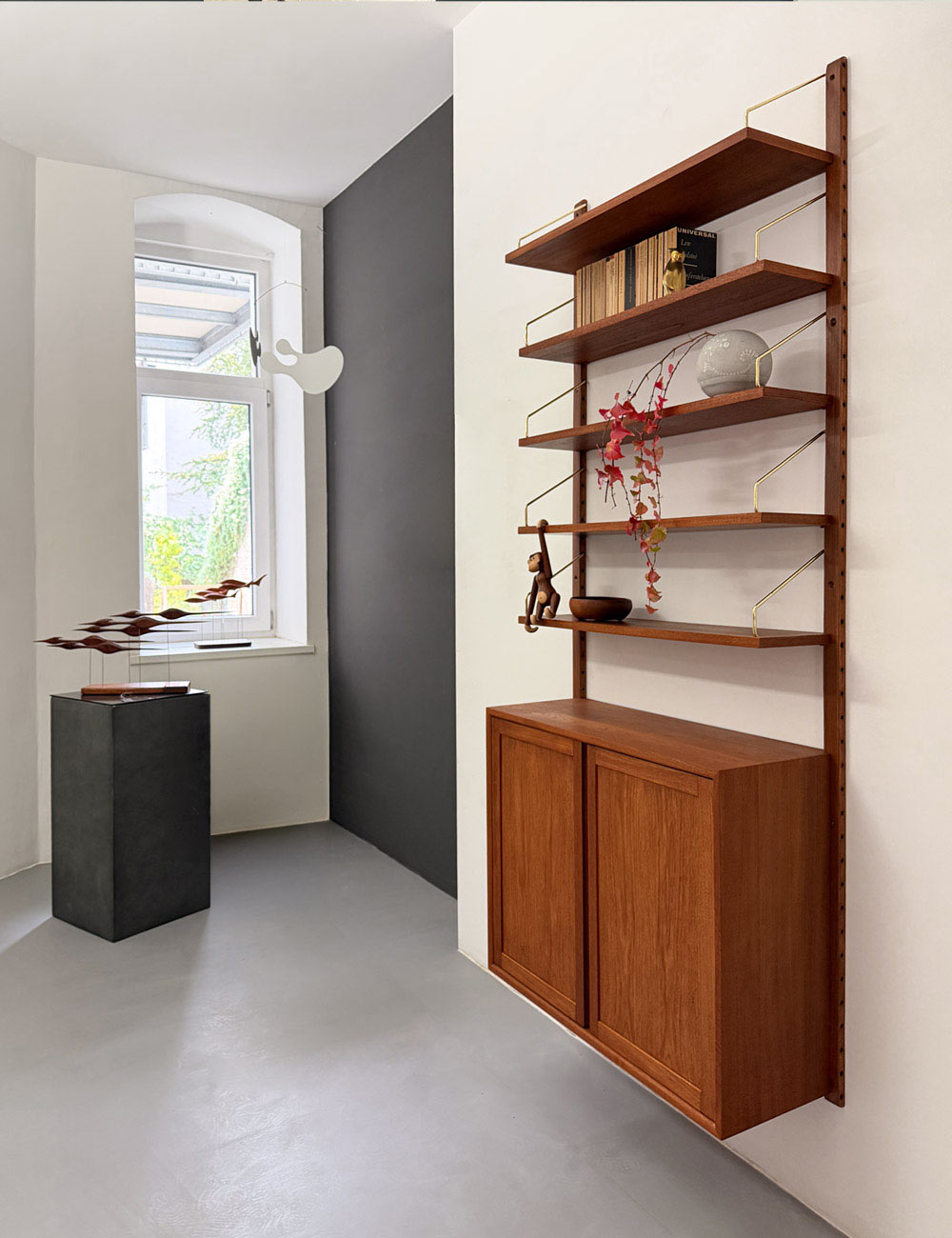 Poul Cadovius Bücherregal mit Schrank