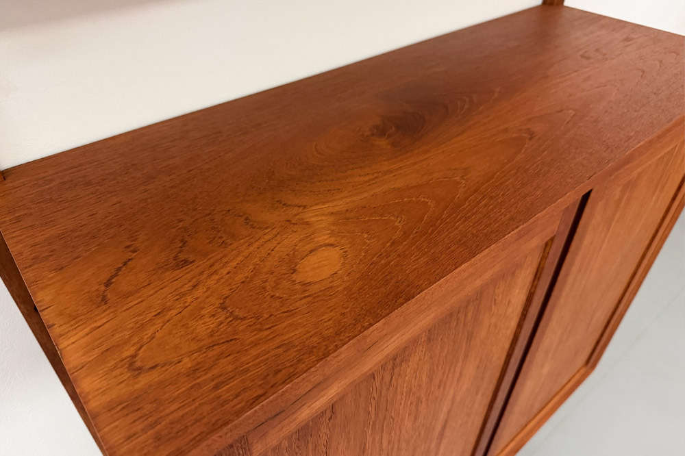 Cado Teak System, Wandmontage, Vintage
